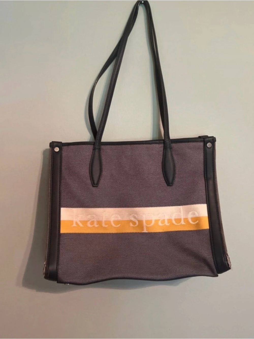Kate Spade Canvas Stripe Tote